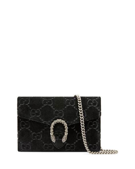 gucci dionysus velvet gg supreme wallet on chain|Gucci Chain Wallets .